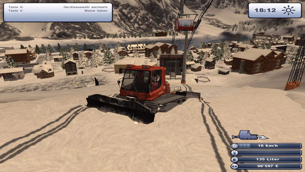 What is the 'ski region simulator Gold Edition'?