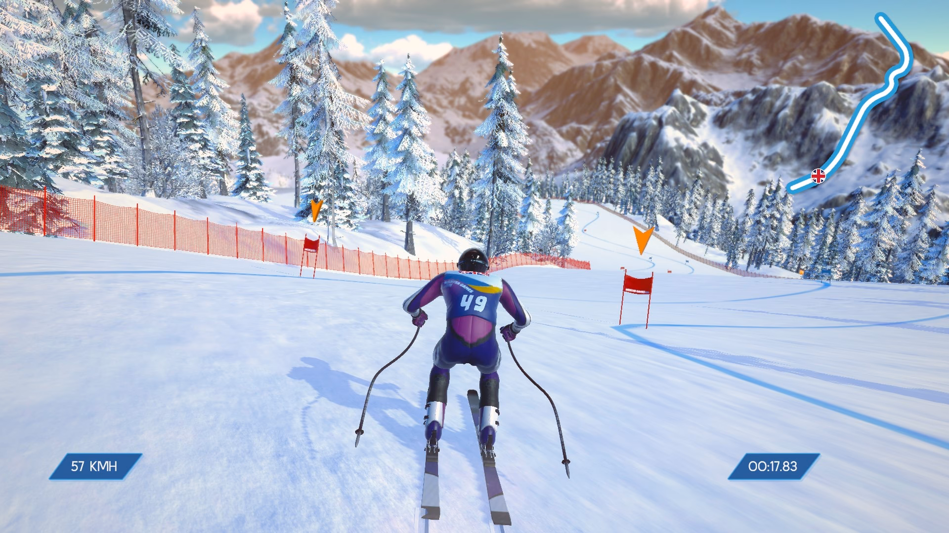 How do you play a ski lift game?