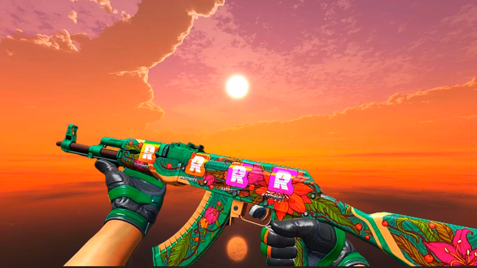 How does Counter-Strike Global Offensive rank CSGO skins?