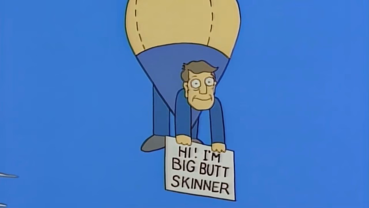 When did the Big Butt Skinner balloon come out?