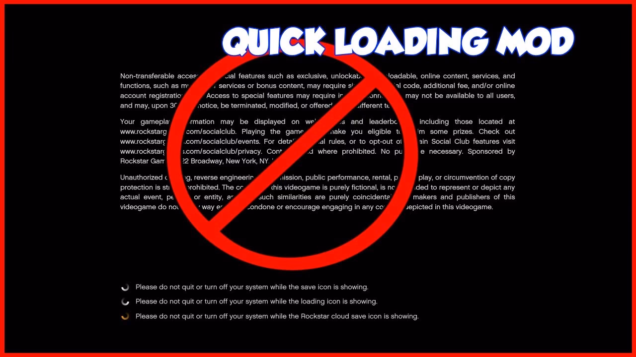 Is there a mod to skip startup video & legal screen?