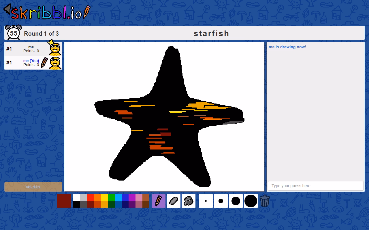 What is skribbl?