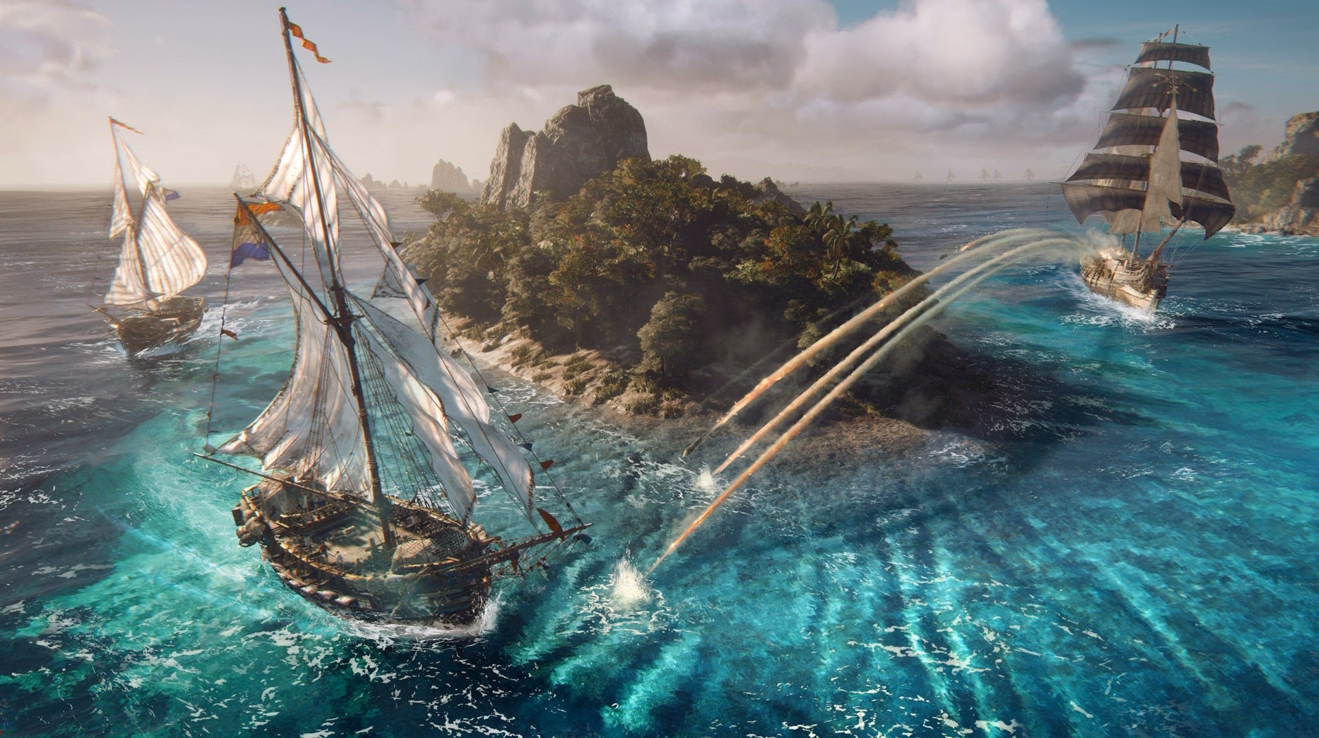 ¿Qué elementos hacen de Skull and Bones un juego como servicio?