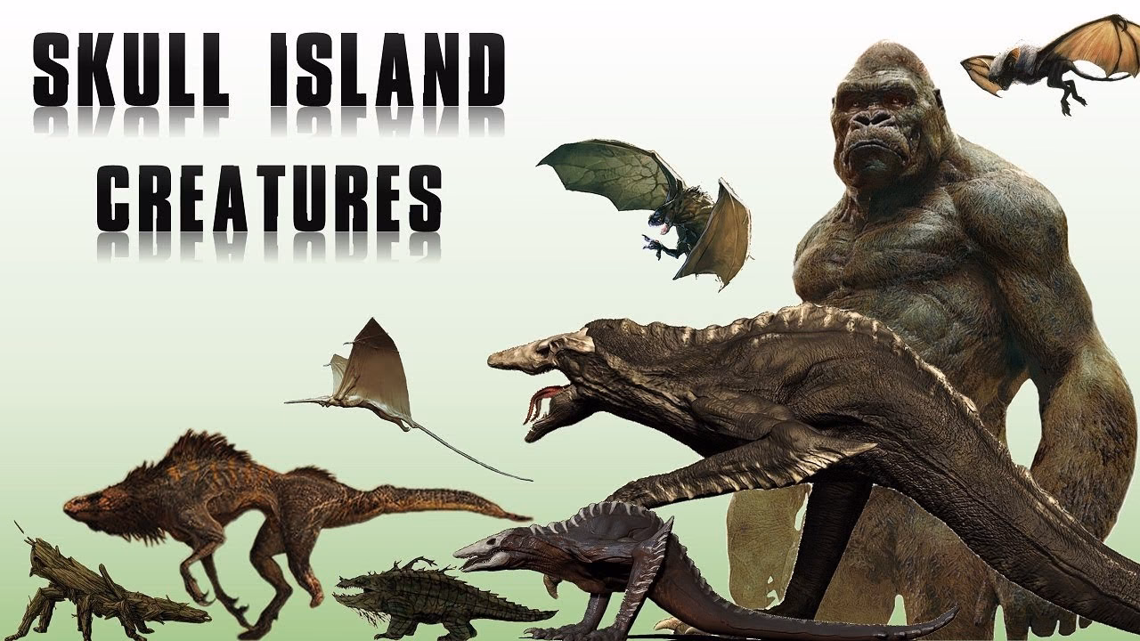 Did you make a size chart of Skull Island fauna?
