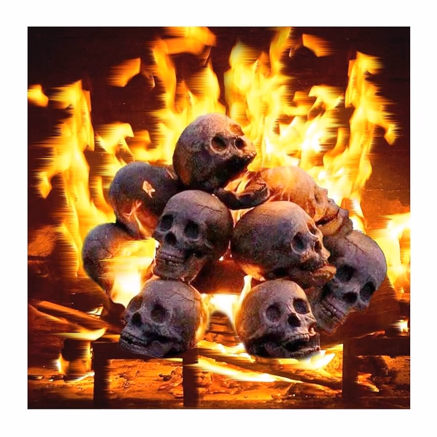 Where can I download skull on fire vectors?