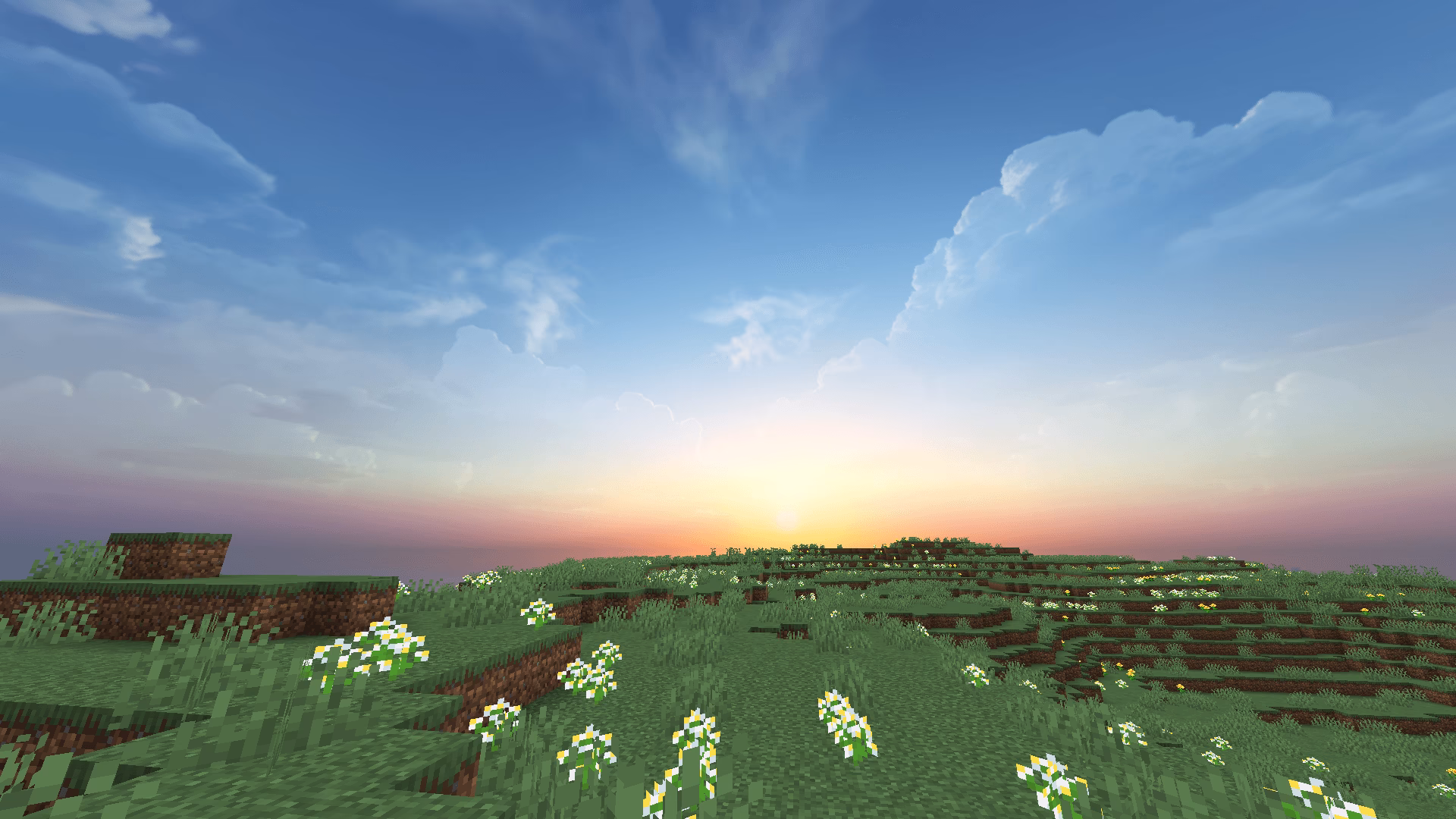 Does Minecraft have a sky?