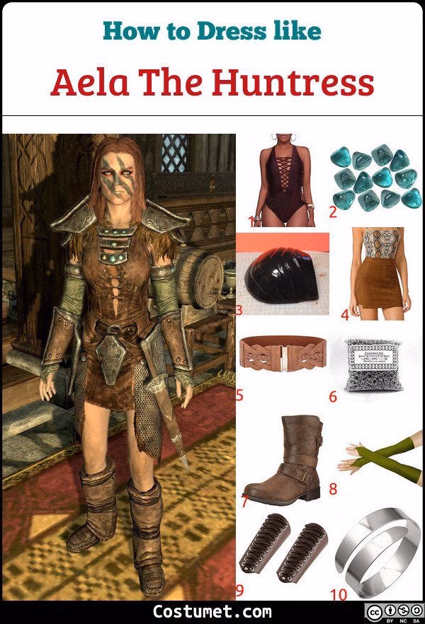 What is Aela's perfect outfit in Skyrim?