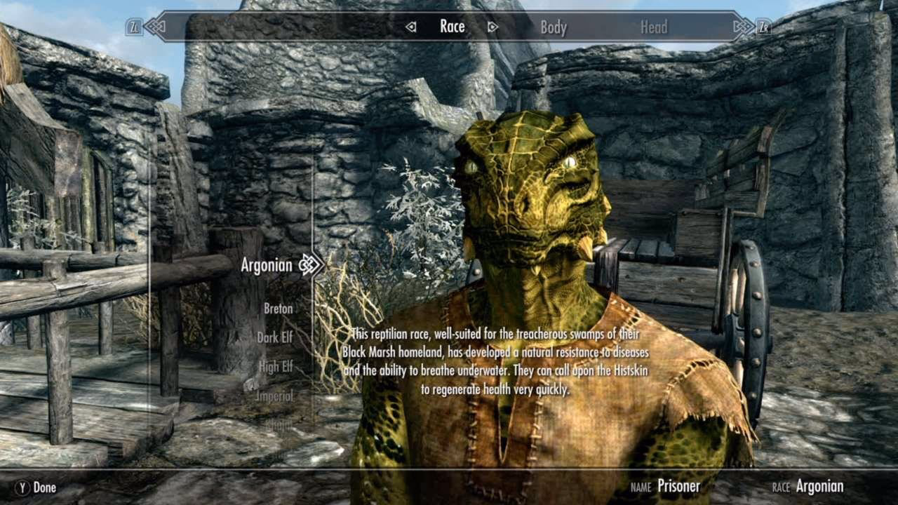 What are Argonians in Skyrim?