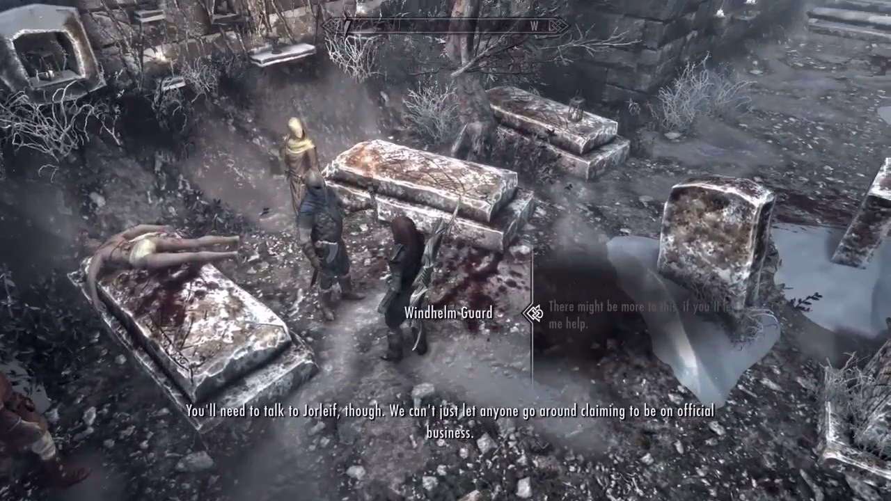 How difficult is Skyrim blood on the ice quest?