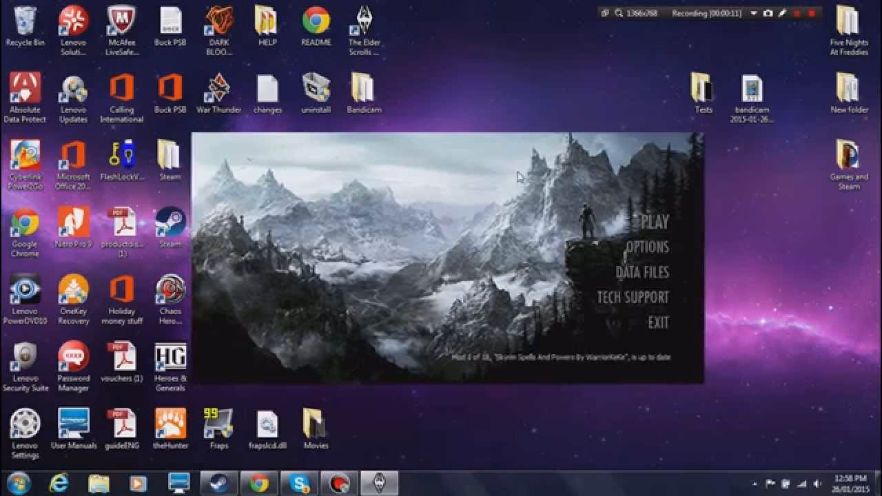 How do I force Skyrim to go borderless?