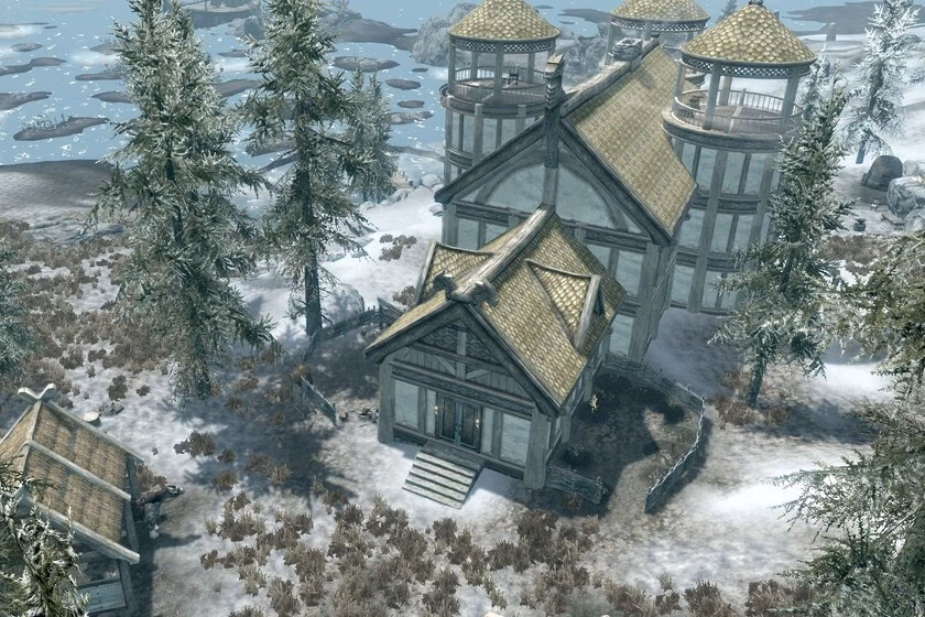 ¿Qué materiales se necesitan para construir una casa en Skyrim?