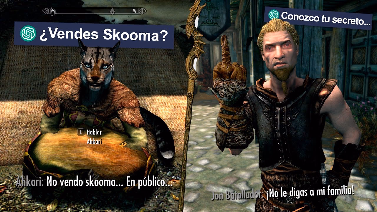 ¿Qué es la inteligencia artificial en Skyrim?