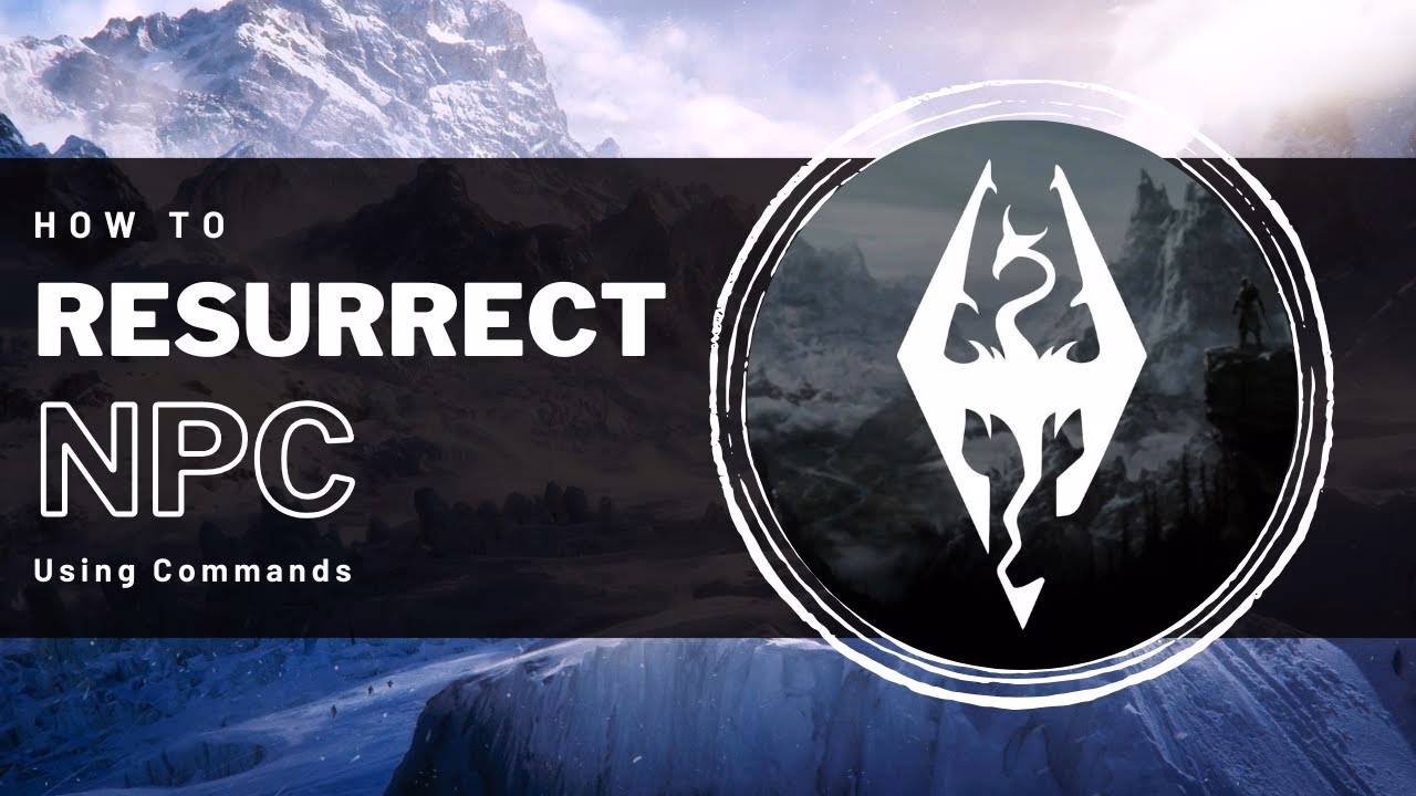 How do I resurrect a follower in Skyrim?