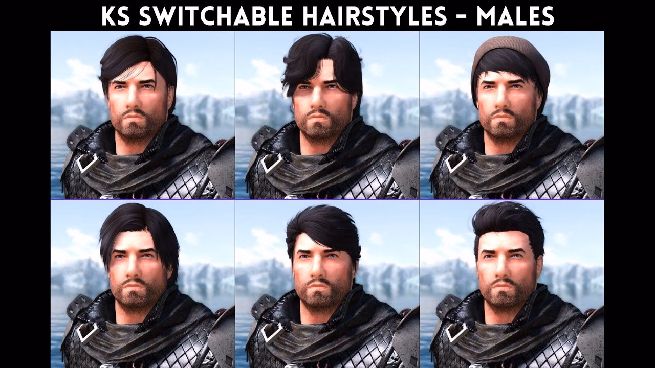 How many hairstyles are there in Skyrim?