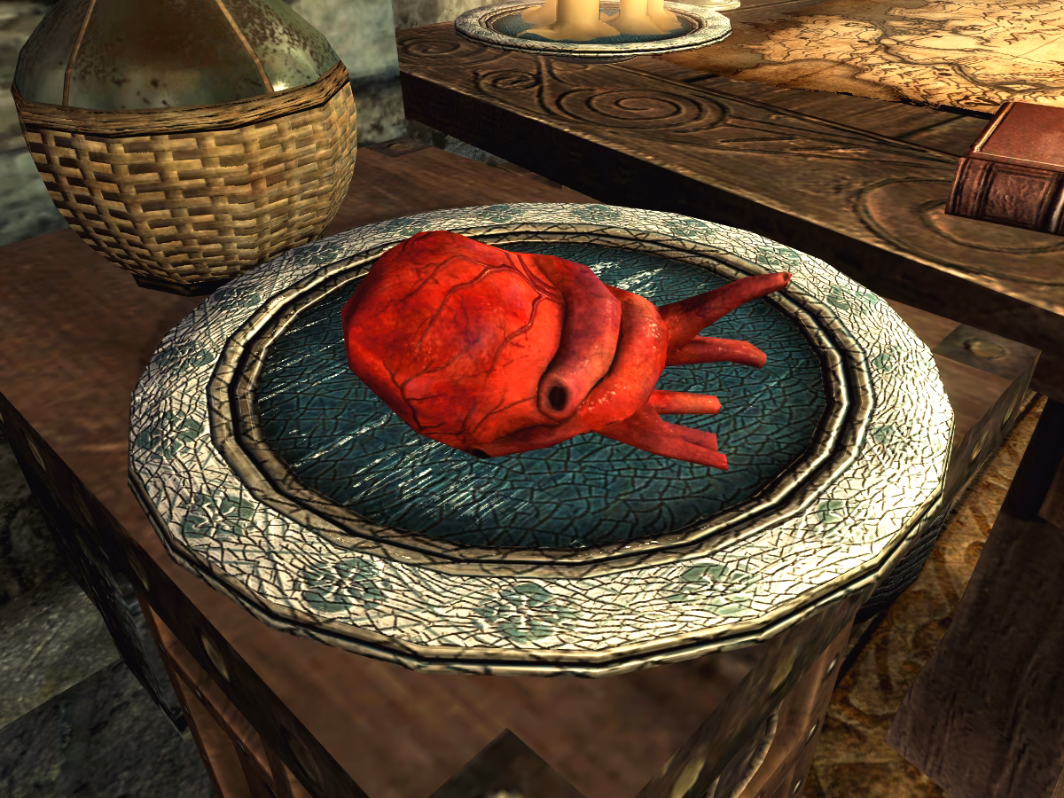 How do you make a Daedra heart?