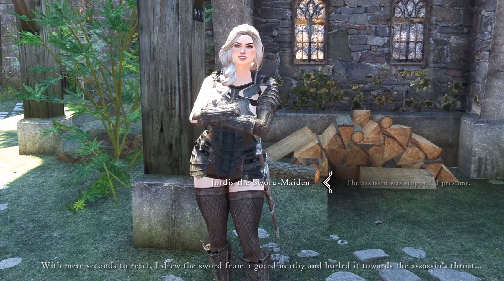 What does Jordis wear in Skyrim?