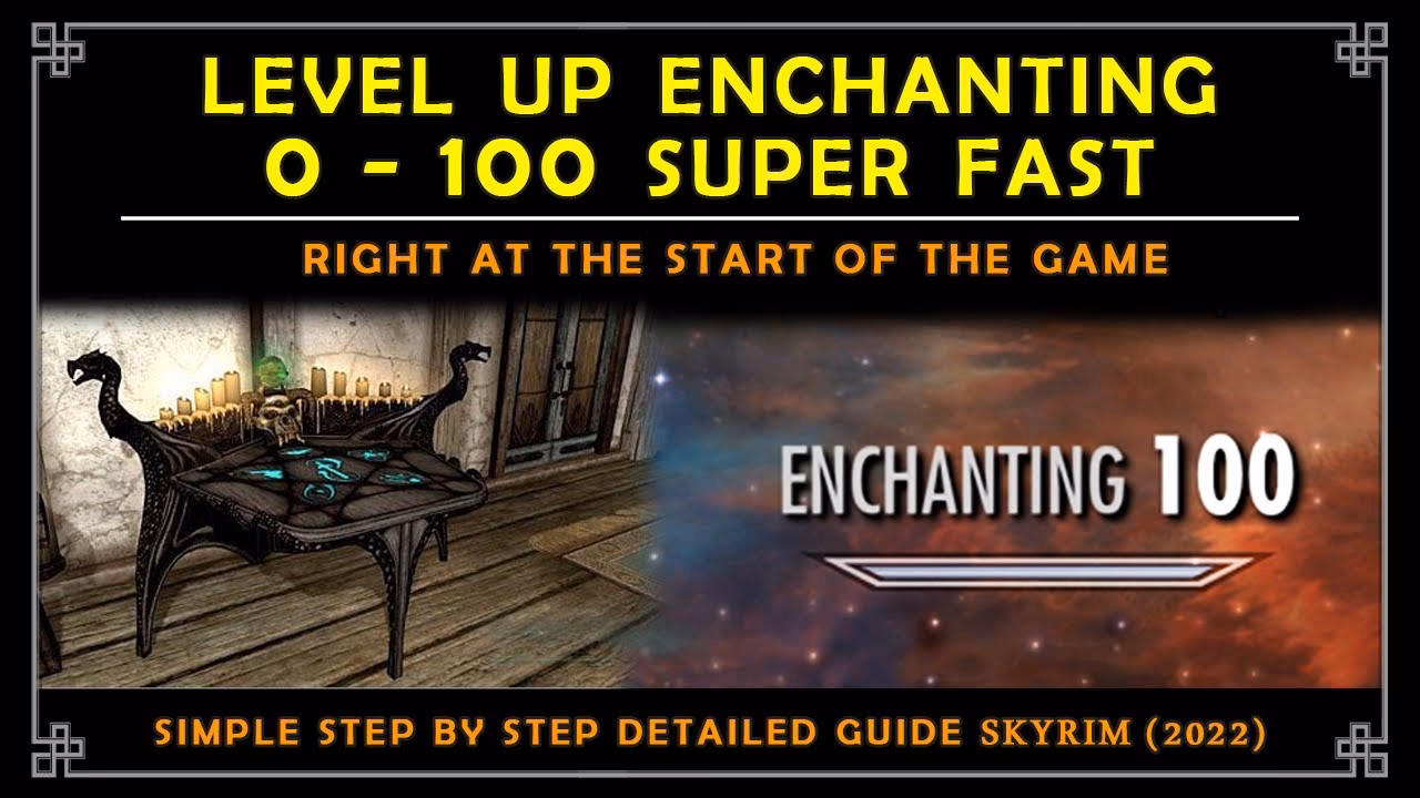 How do you enchant XP in Skyrim?