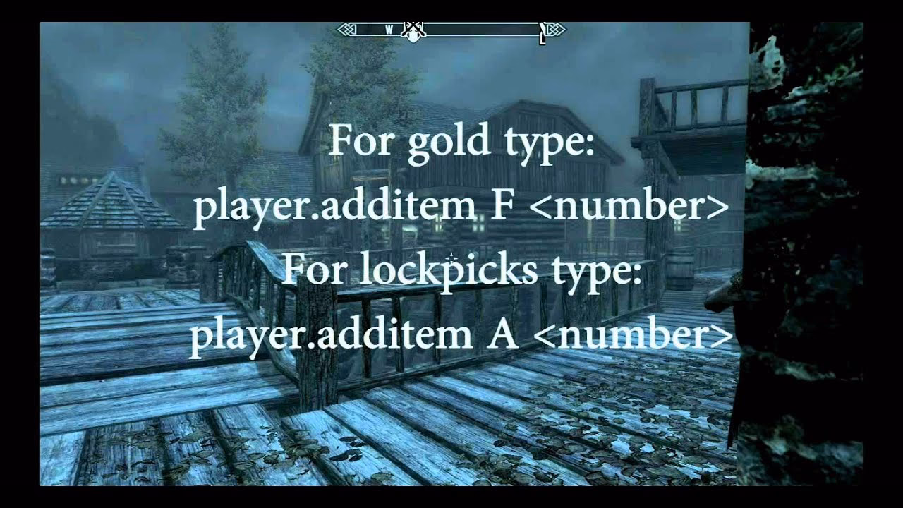 How do I spawn lockpick in Skyrim?