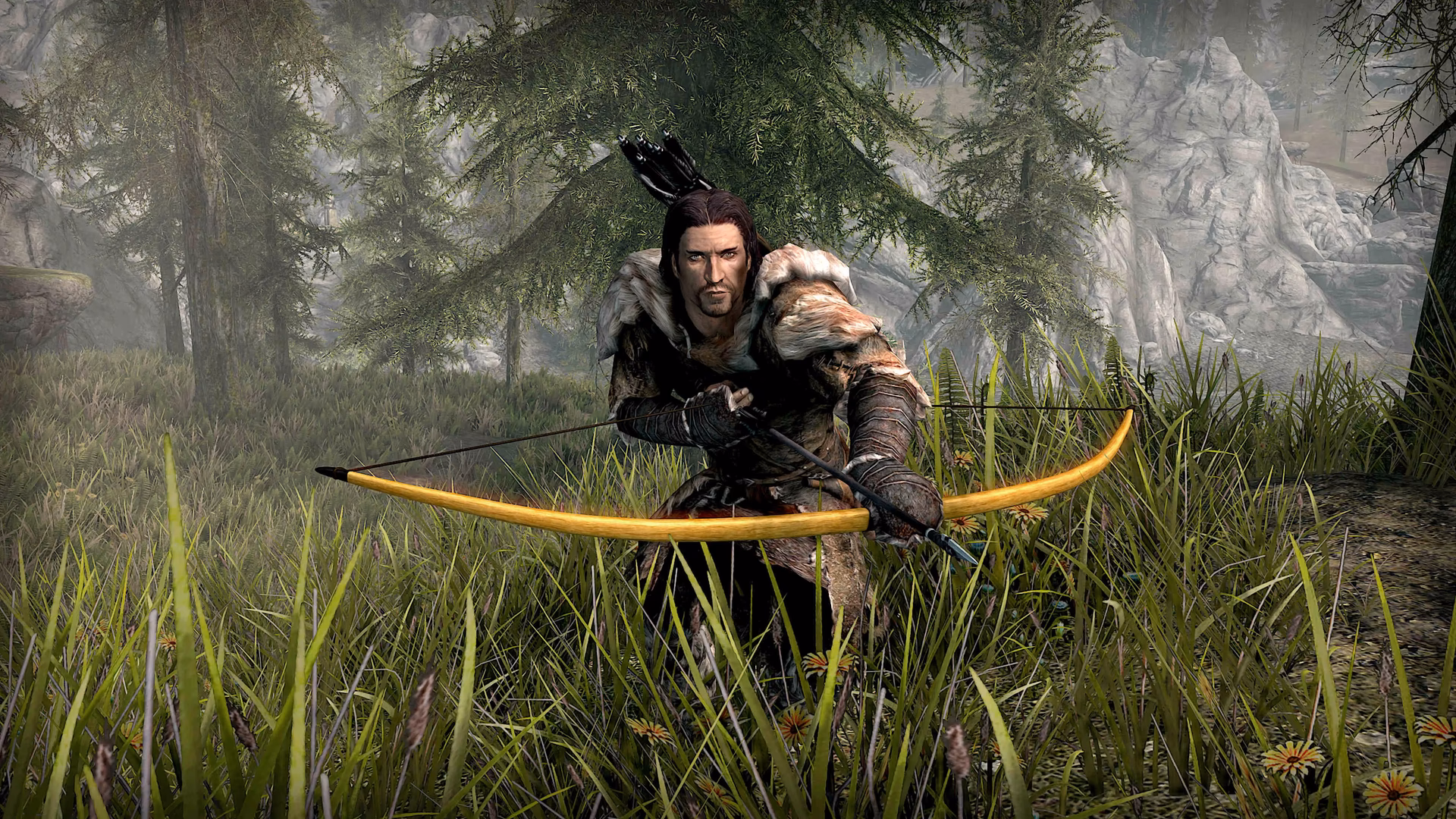 What is a long bow?