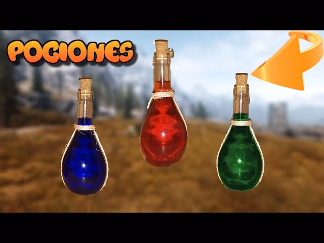¿Qué son las pociones en Skyrim?