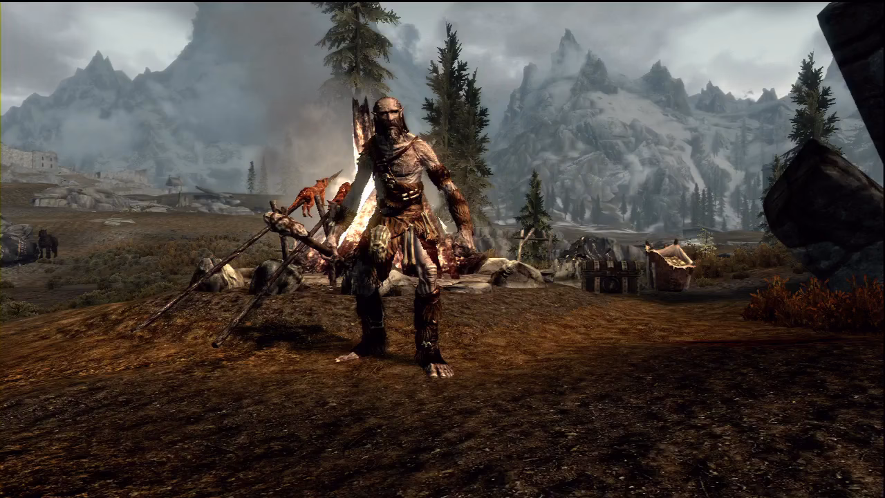 Who is a giant in Skyrim?
