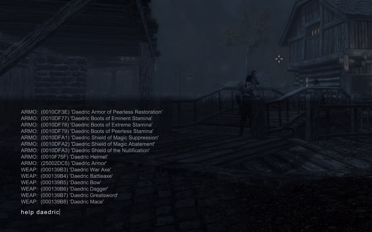 How do you use console commands in Skyrim?