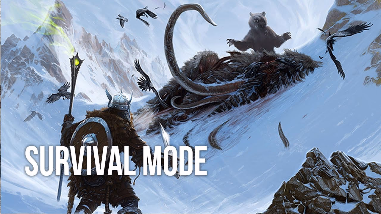 What is survival mode in Skyrim Anniversary Edition?