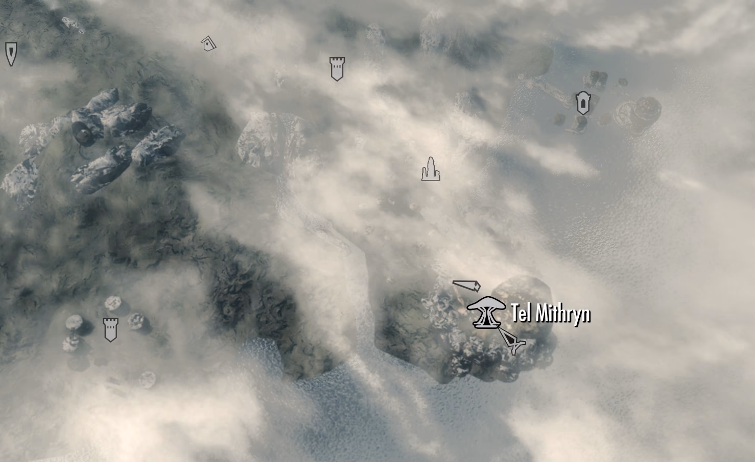 Where is Tel mithryn in Skyrim?