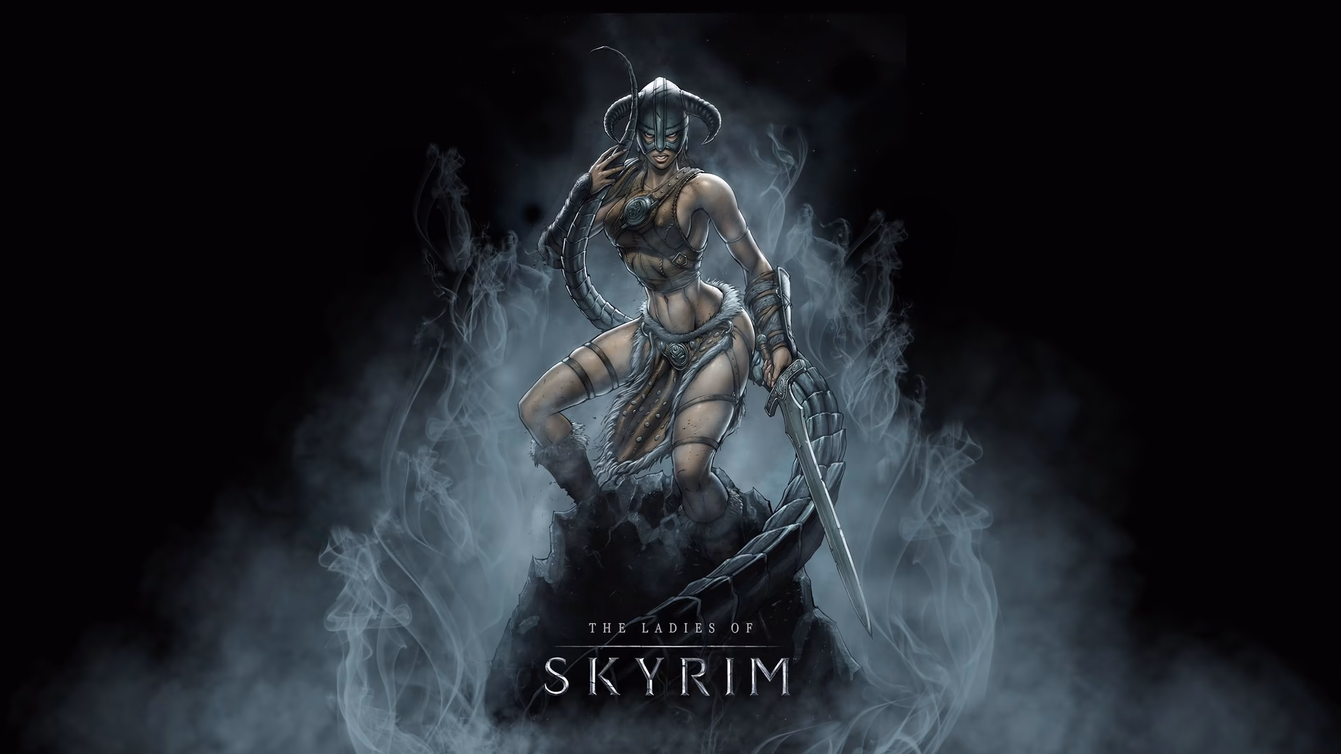 How to make Skyrim 4K wallpaper?