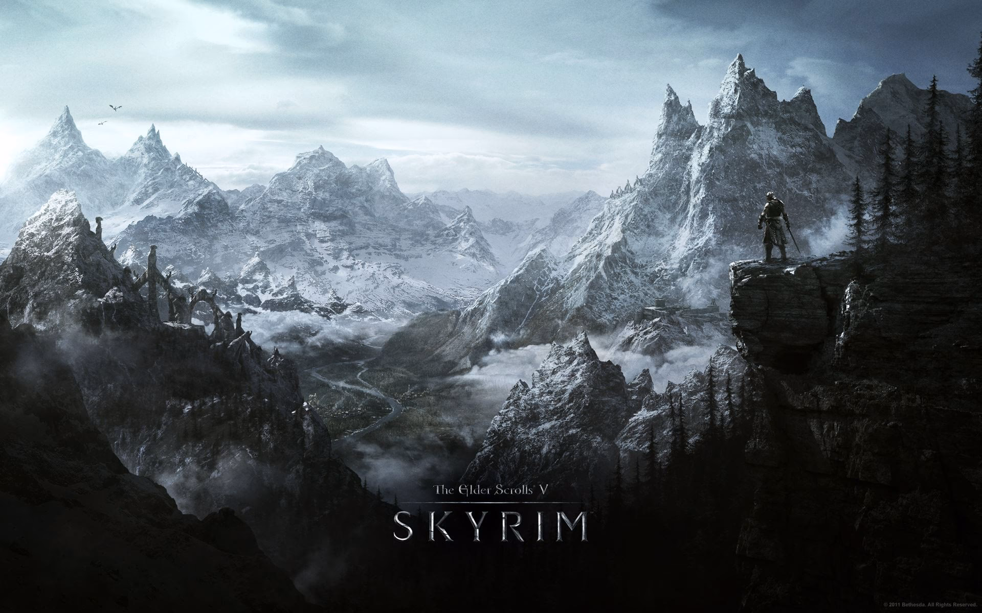 Where can I download Skyrim wallpapers 1920x1080?
