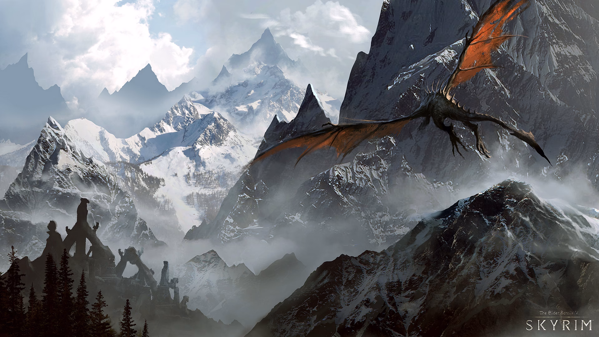 How many Skyrim 4K wallpapers are there?