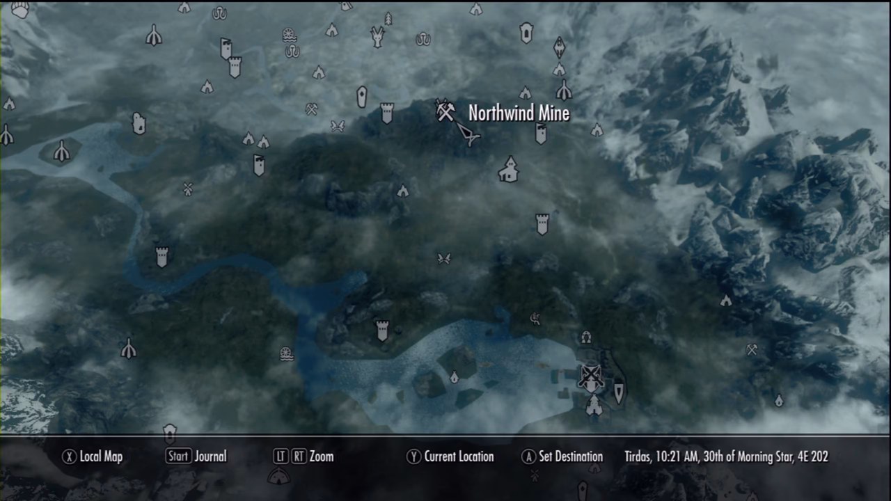 Where can I find iron weapons & heavy armor in Skyrim?