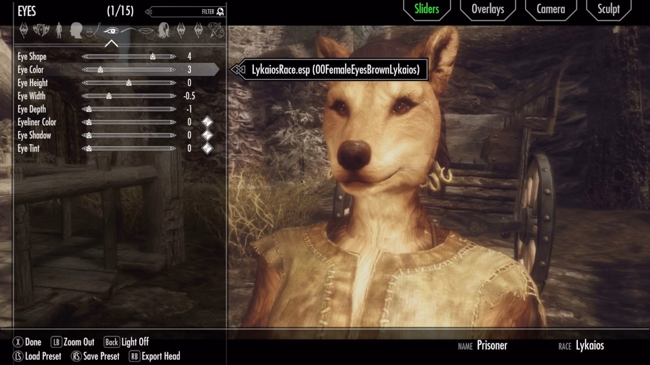 What race mods are available in Skyrim?