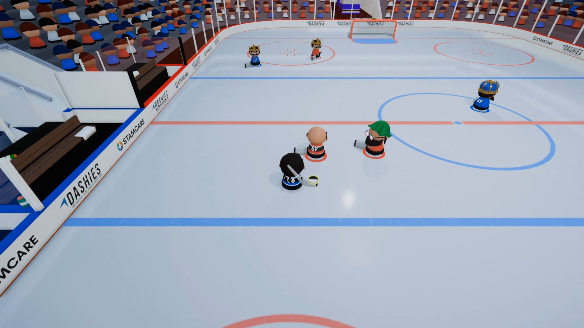 How do I become the best slapshot player?