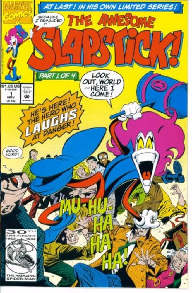 How does slapstick become a hulk?
