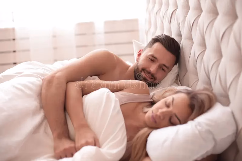 How do I get my girlfriend to sleep over?
