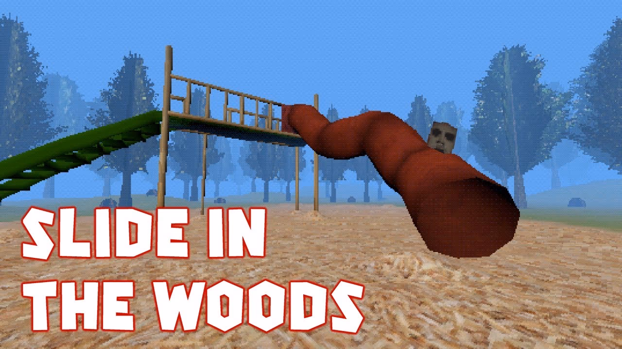 Where can I play slide in the woods online?