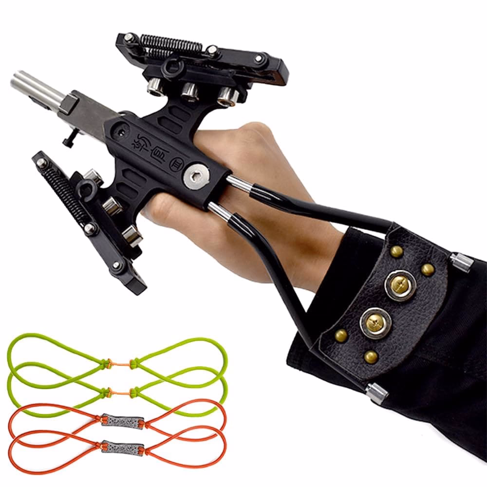 How does a slinger hold a staff sling?