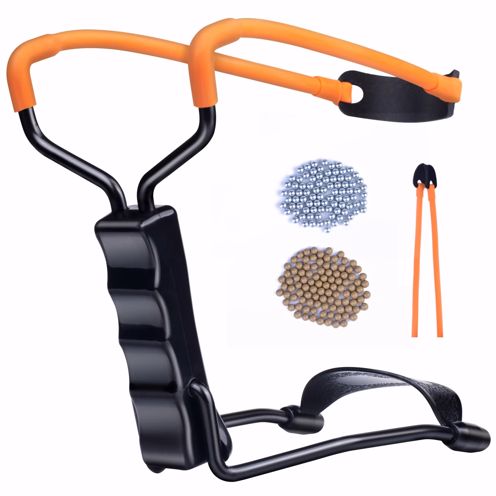 How does a slinger hold a staff sling?