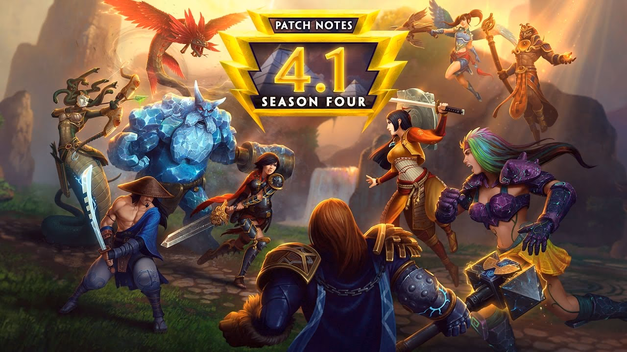 Where can I find a list of Smite patch notes?