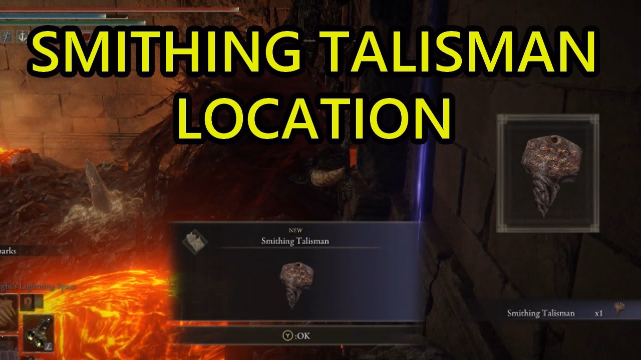 Where can I find the smithing Talisman?