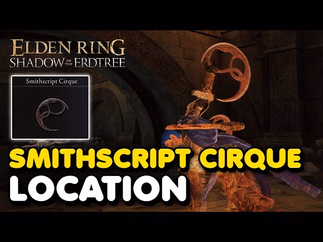 What is the smithscript Cirque in shadow of the erdtree?