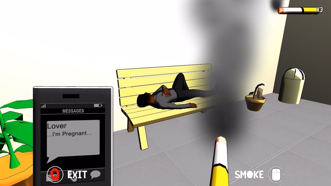 What is smoking Simulator 2014?
