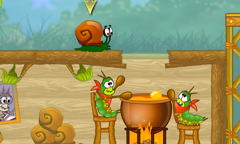 What does Snail Bob do in the game?