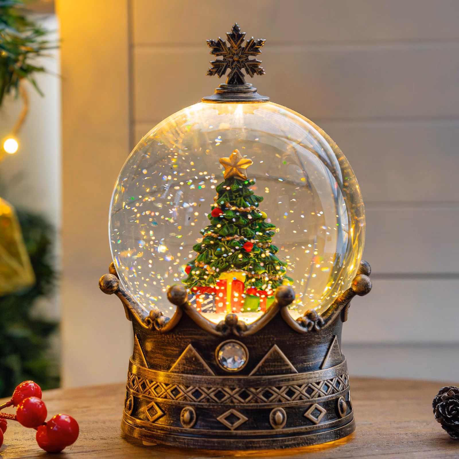 Where can I buy Christmas snow globes?