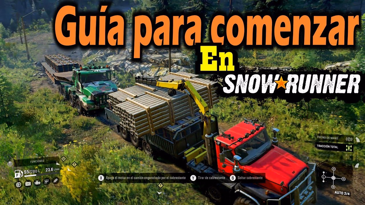 ¿Qué vehículos se pueden conducir en snowrunner?