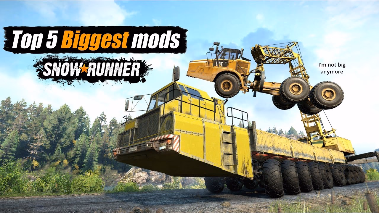 How do I download mods for Snowrunner?