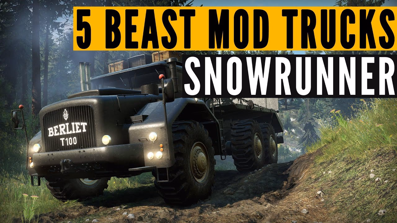 How do I download mods for Snowrunner?
