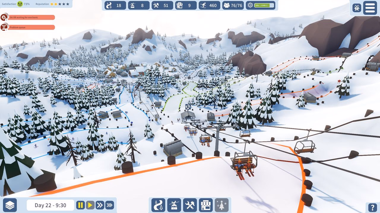 What is ski resort tycoon?