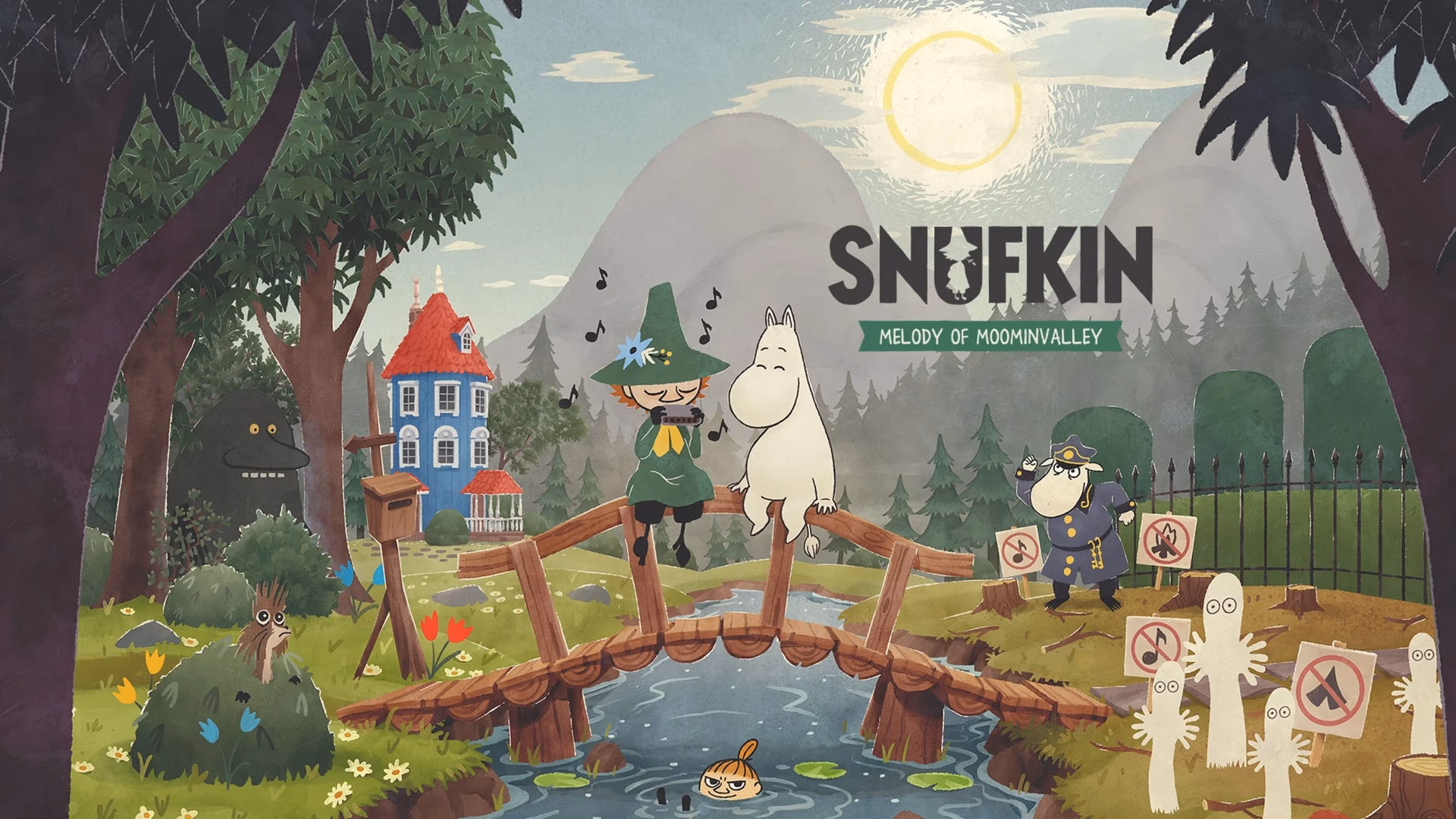 How does Moominvalley help Snufkin?